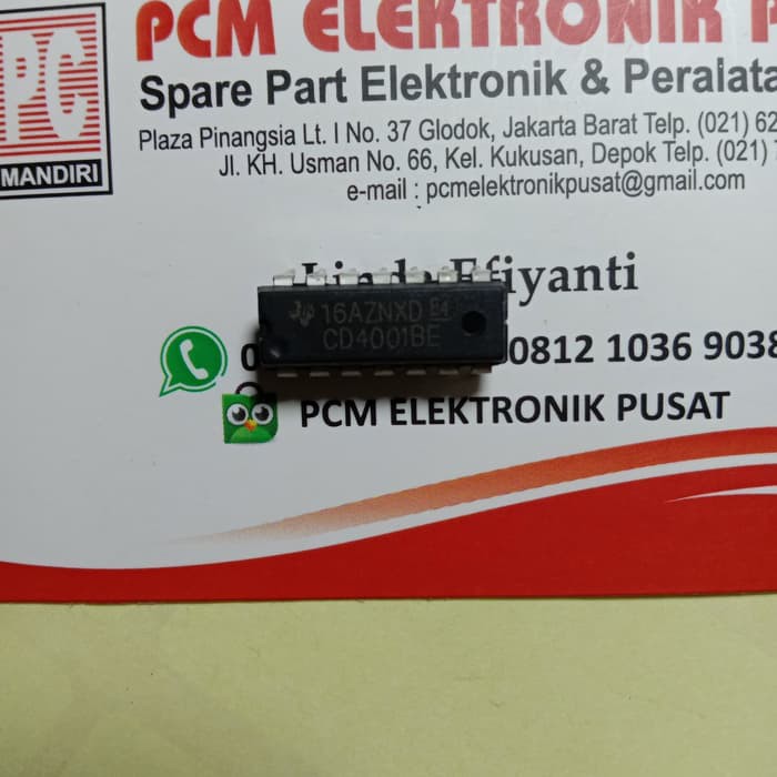 New ic 4001 cd 4001be