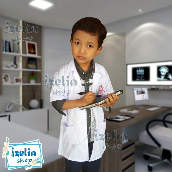 Kostum Jas Lab / Jas Dokter Anak