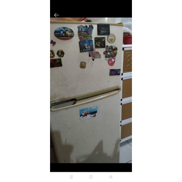 Rak Kulkas National NR B18 KF Deodorizer Lemari Es 2 pintu custom