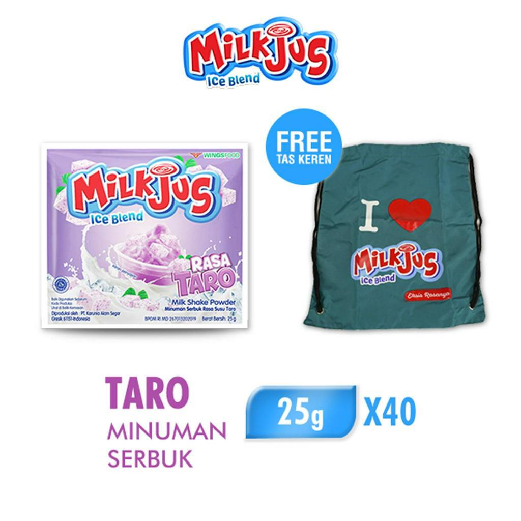 

MilkJus Taro 25 gr x 40 - Free Tas