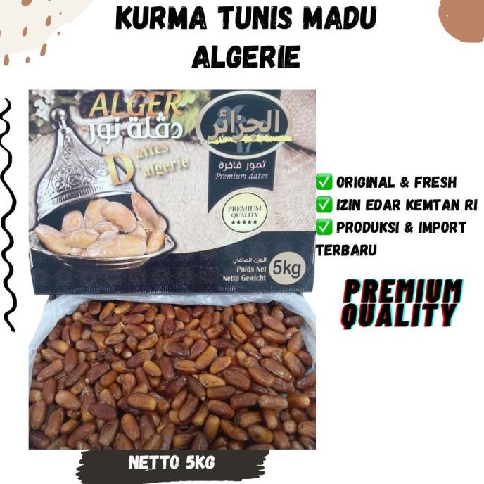 

TERMURAH KURMA TUNIS MADU 5kg Tunisia Madu Deglet Nour Merk King Kurma Madu Tun/KURMA 1KG/KURMA BARARI/KURMA RUTHOB/KURMA BAM/KURMA PALM FRUIT/KURMA TANGKAI/KURMA AZWA/KURMA SUKKARI/KURMA SAFAWI/KURMA TUNISIA/KURMA MUDA KUNING/KURMA MUDA HIJAU/KURMA