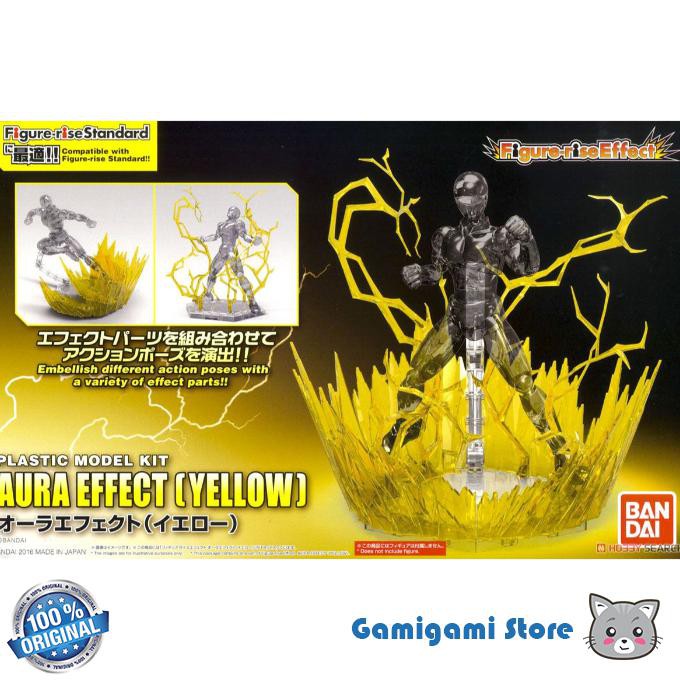 Yellow BANDAI Figure Rise Effect Dragon Ball Aura Effect