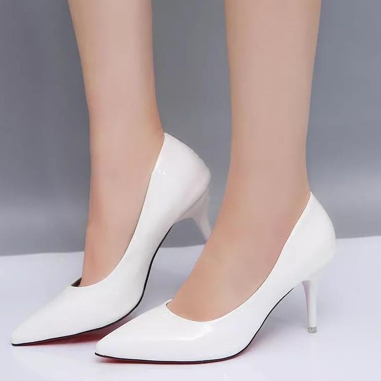 SALEE.. sepatu wanita pantopel hitam 7cm sepatu pantopl berkualitas helss
