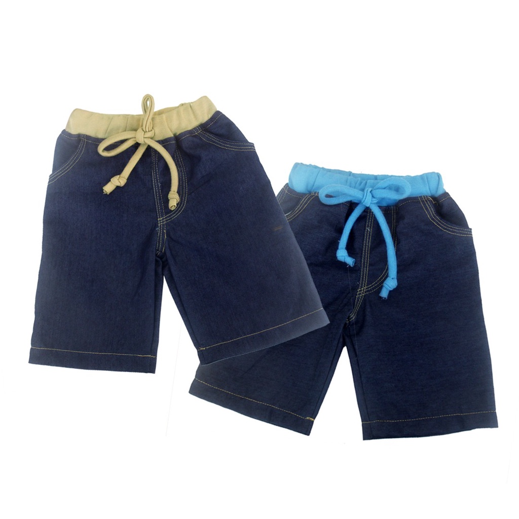 Two Mix - Celana Pendek Jeans Anak Cowok Chinos Laki-Laki  - 1-6 Tahun 4035