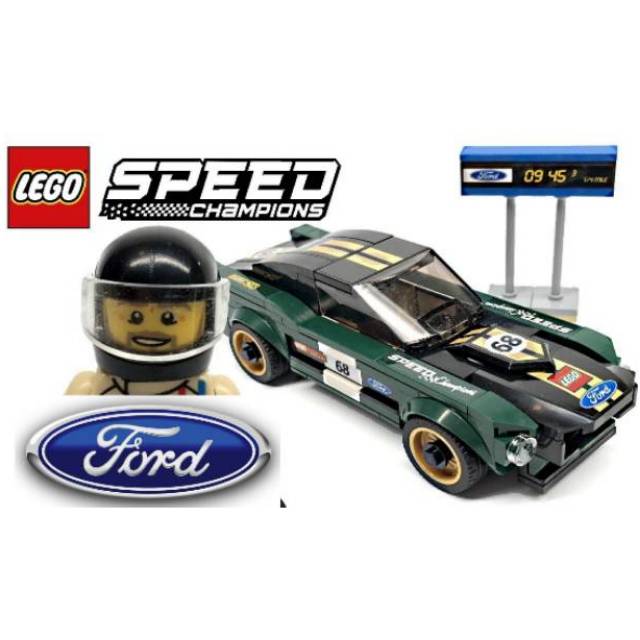 mustang fastback lego