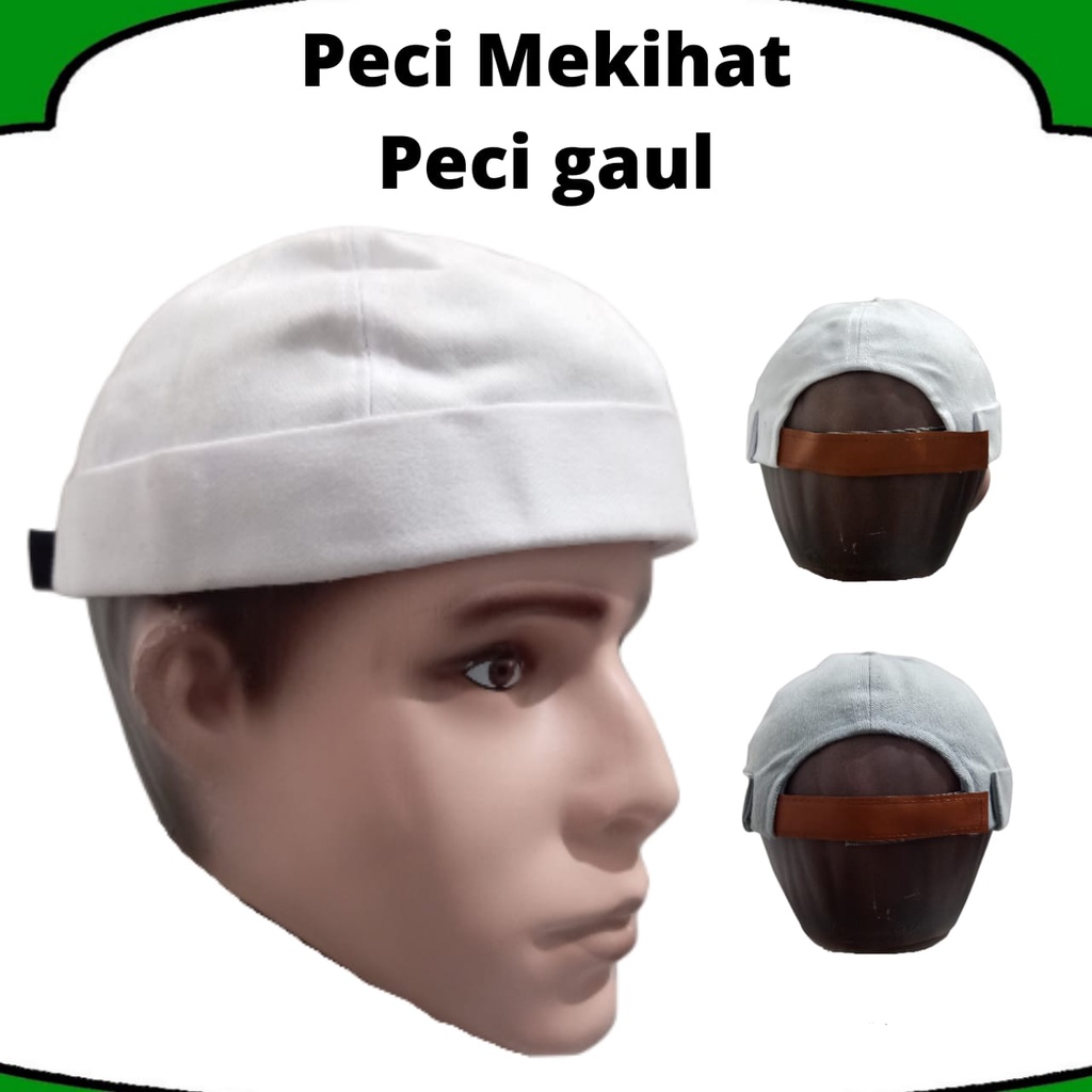 PECI TOPI MIKIHAT TOPI GAUL PECI HIJRAH MURAH MERIAH