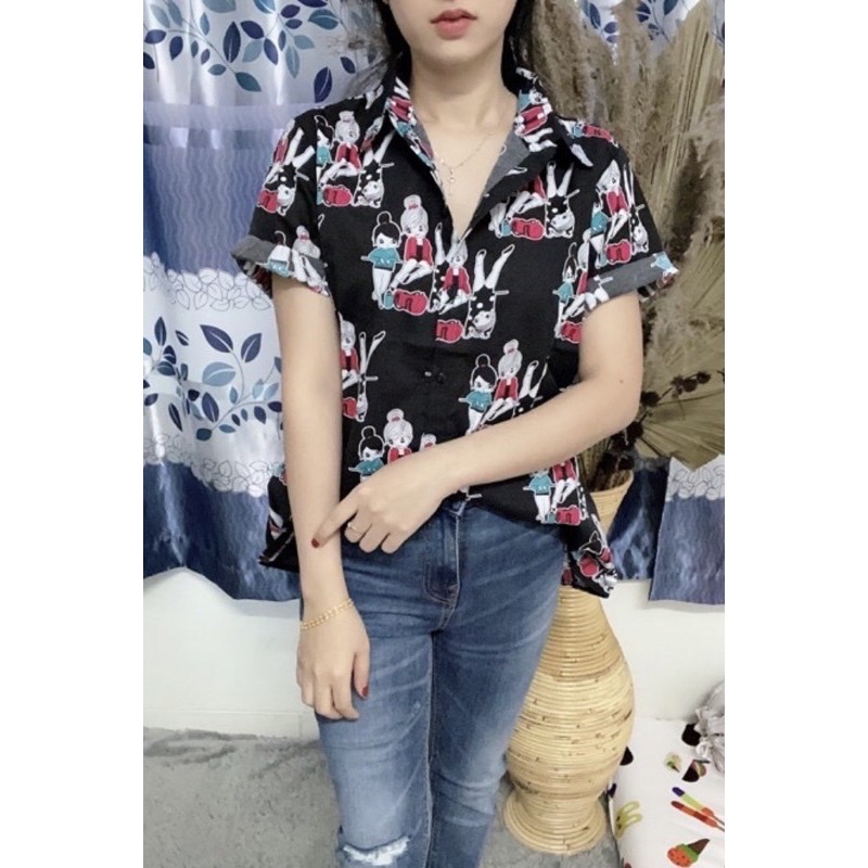 FDM  - Fn, KEM STYLE / KEMEJA WANITA / ATASAN WANITA PREMIUM-2