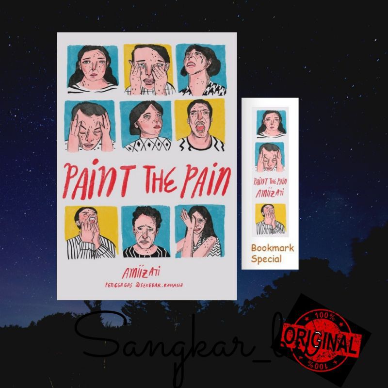 

⚡FLASH SALE⚡ BUKU BACAAN PAINT THE PAIN - AMIIZATI - SHIRA MEDIA + Pembatas Buku