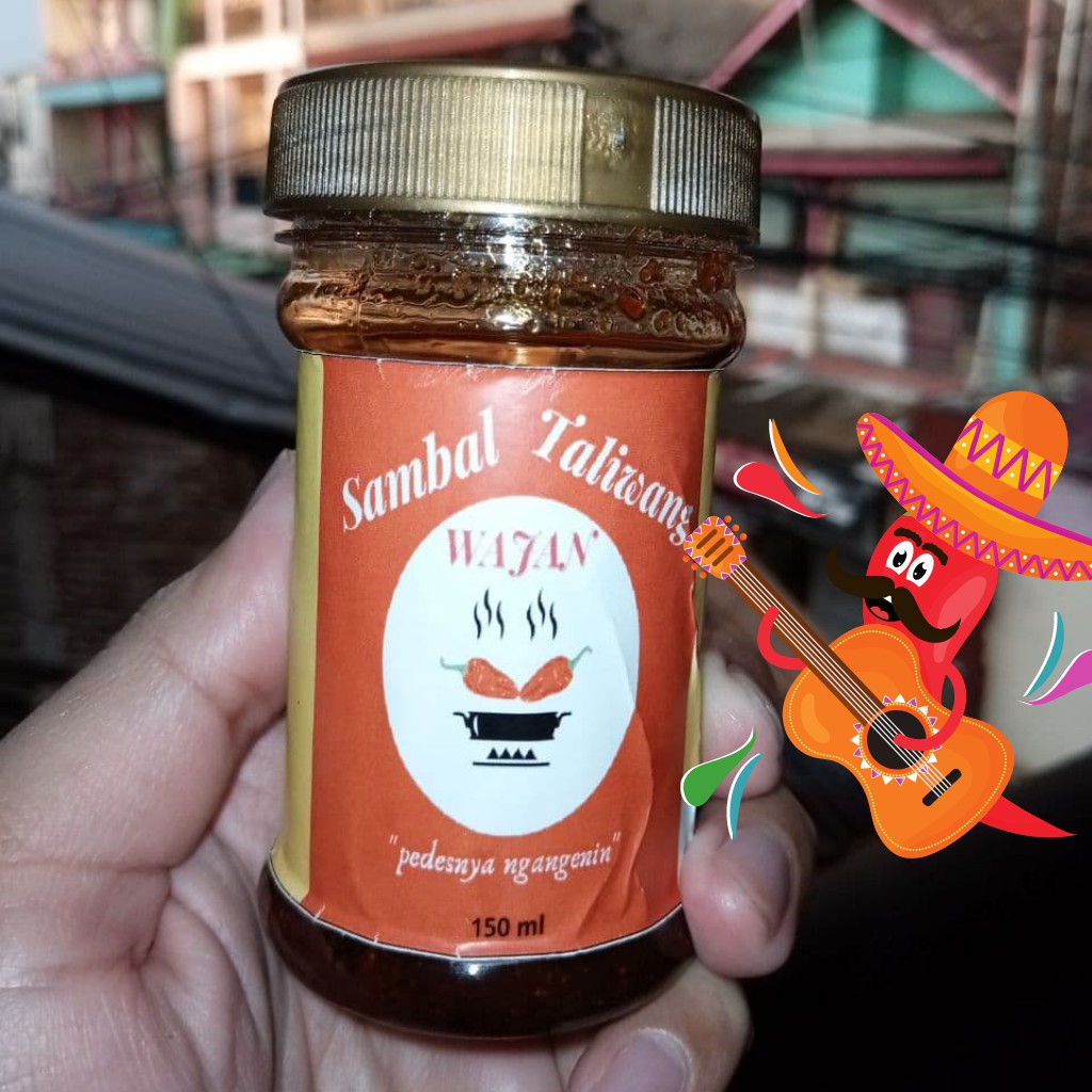 

Sambel Taliwang Wajan Bumbu Makanan Pedas Siap Saji Khas Asli Lombok