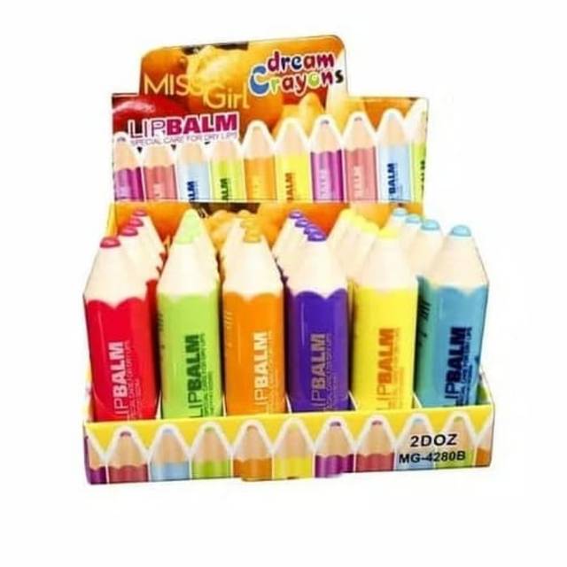 LIP BLAM DREAM CRAYONS HARGA 6 WARNA