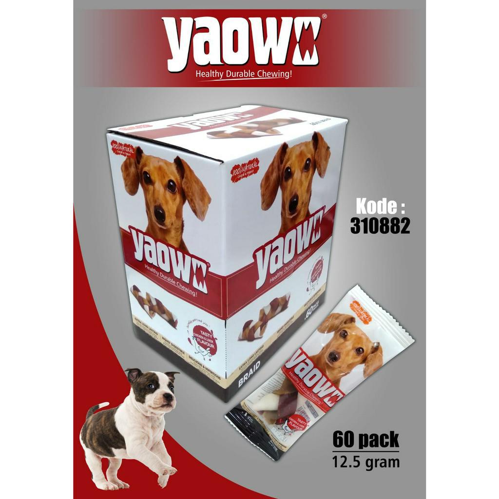 YAOWO SNACK / Snack Untuk Anjing / Snack Untuk Gigi / Snack Termurah / Cemilan Anjing / Cemilan Anji
