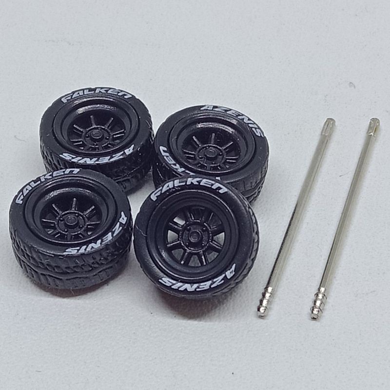 Ban karet hotwheels 10mm Falken black
