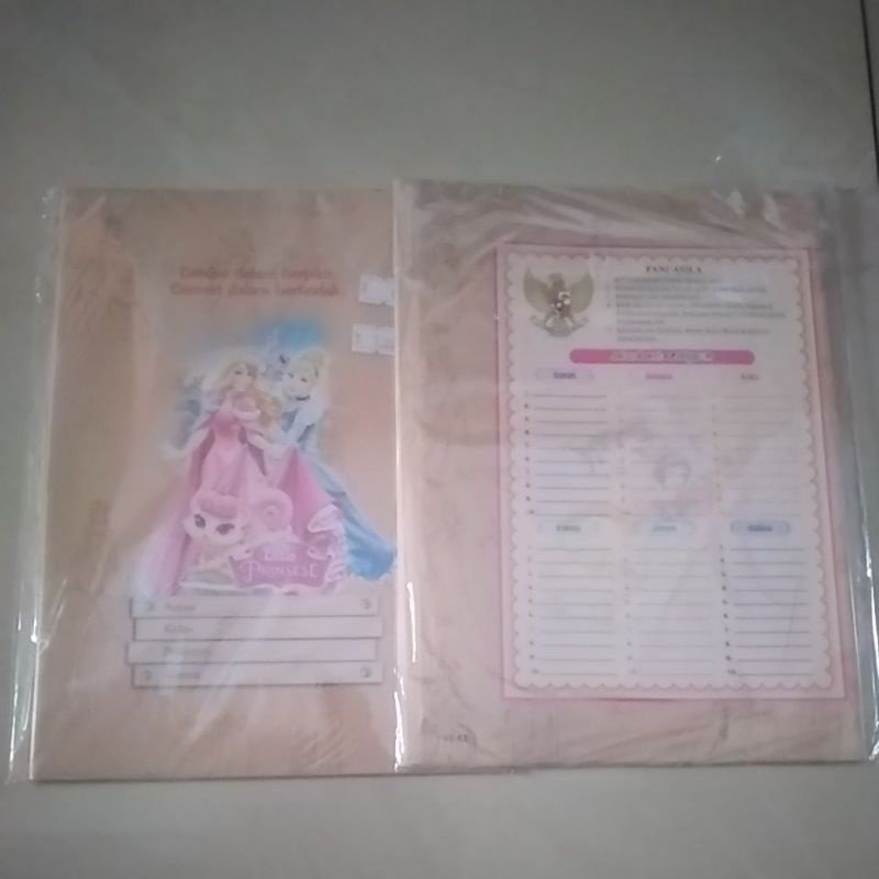 

sampul buku coklat kuarto little prinsese