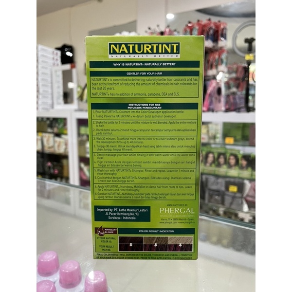 Naturtint Hair Color 150ml 7M Mahogany Blonde