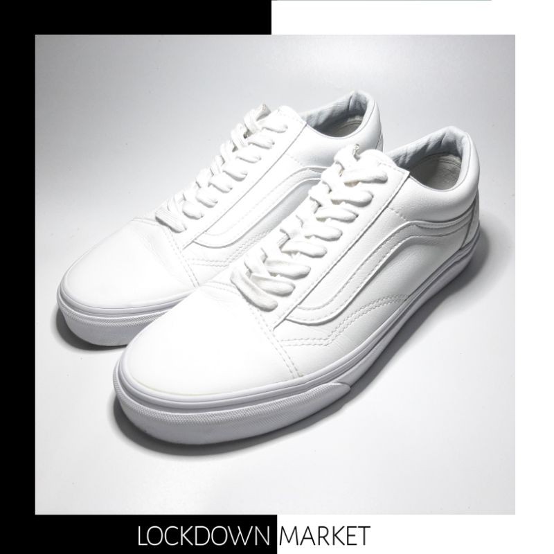 VANS OLD SKOOL FULL LEATHER SECOND ORIGINAL