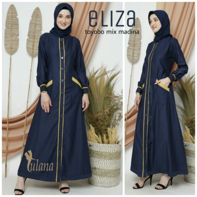 Gamis Eliza Toyobo mix Madina