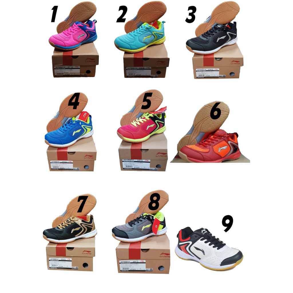  Sepatu  Badminton  Bulutangkis  Lining  Attack AYTN 081 