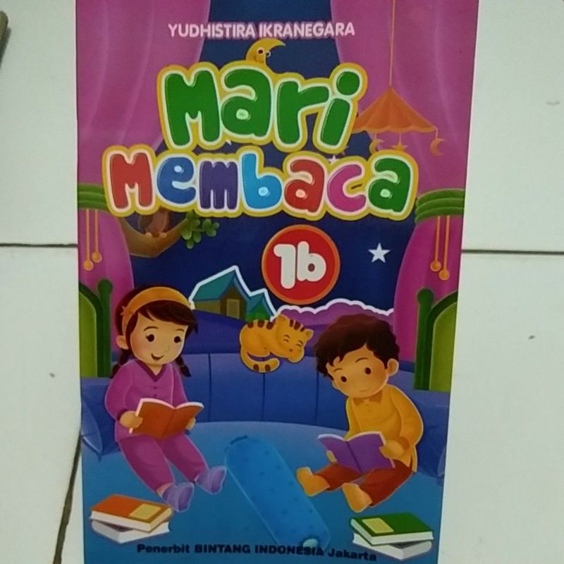 paket buku TK dan paut/mari membaca 1a dan b/ huruf besar dan kecil 1a dan 1b