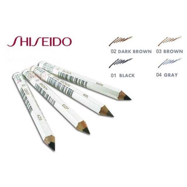 Shiseido Japanese MakeUp Waterproof Eyebrow Pencil ORIGINAL include Bubble Wrap