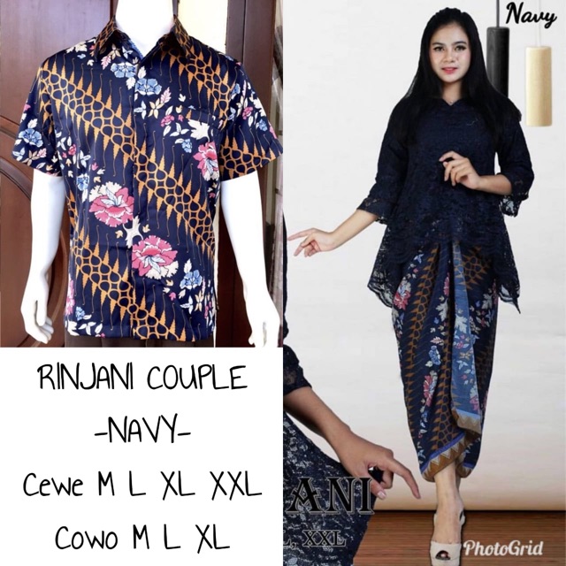 RINJANI COUPLE / KEBAYA COUPLE / KEBAYA MODERN / KEBAYA TUNANGAN