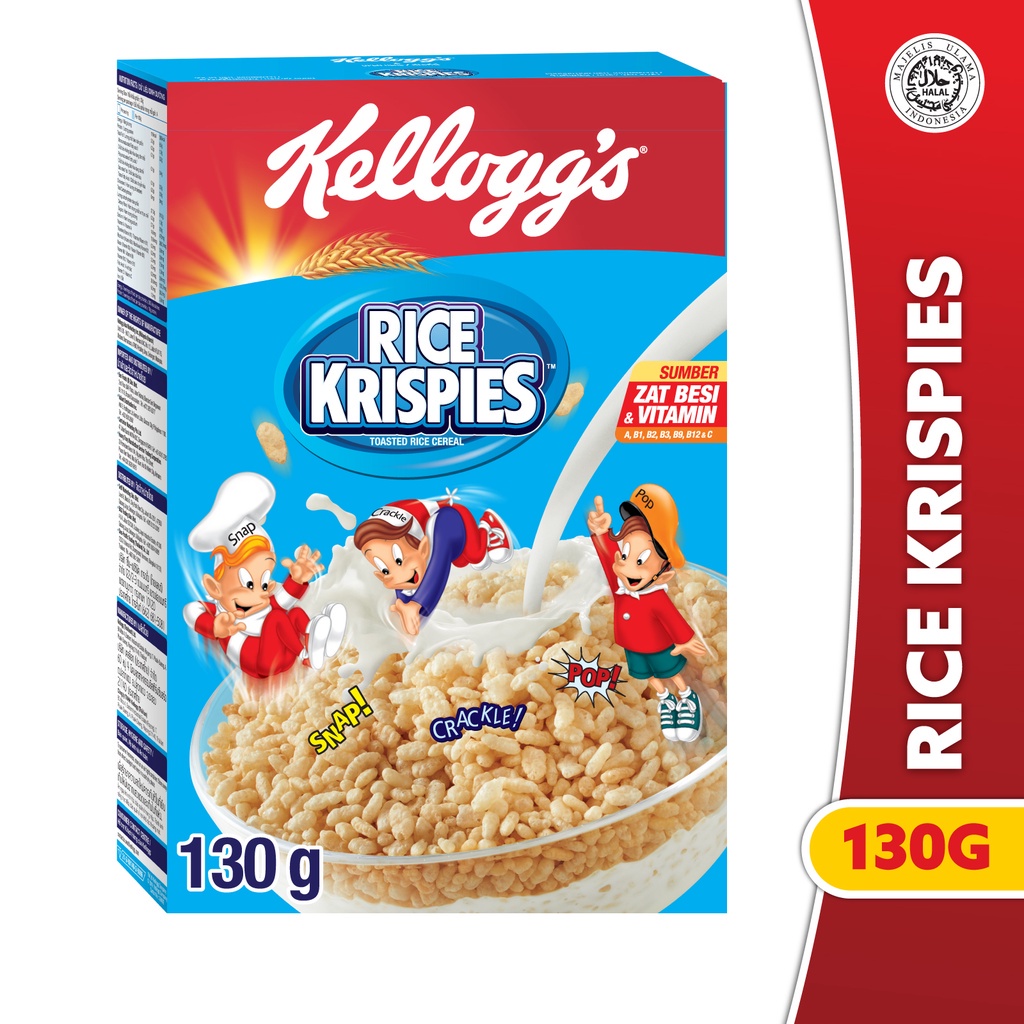 Kelloggs Rice Krispies Cereal 130 Gr | Shopee Indonesia