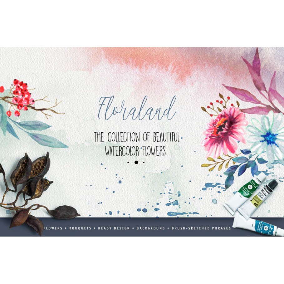 Designers Watercolor Bundle - JPEG Ultra HD