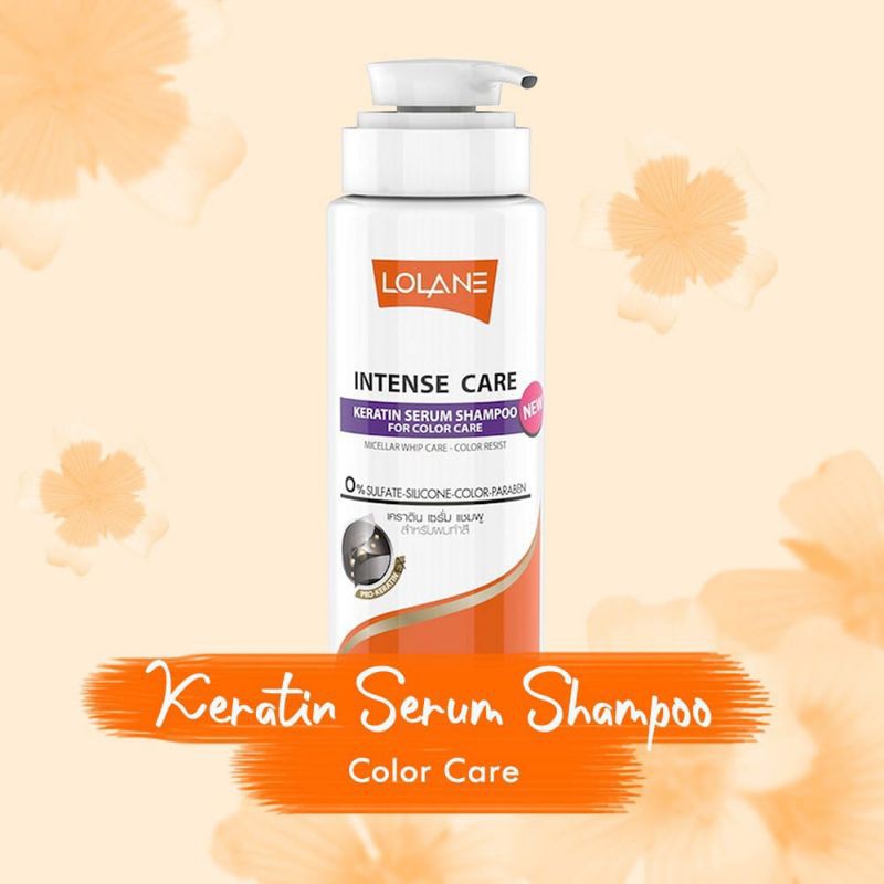LOLANE KERATIN SERUM SAMPO COLOUR CARE