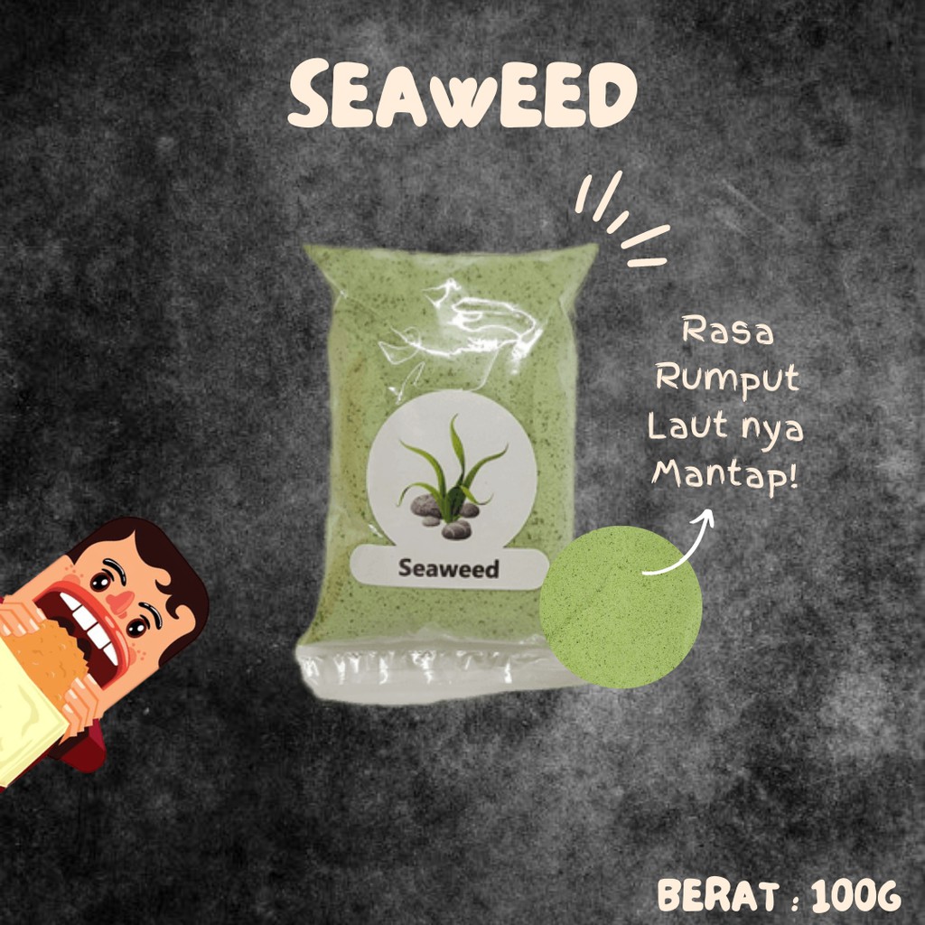 BUMBU TABUR RASA SEAWEED / RUMPUT LAUT 100G