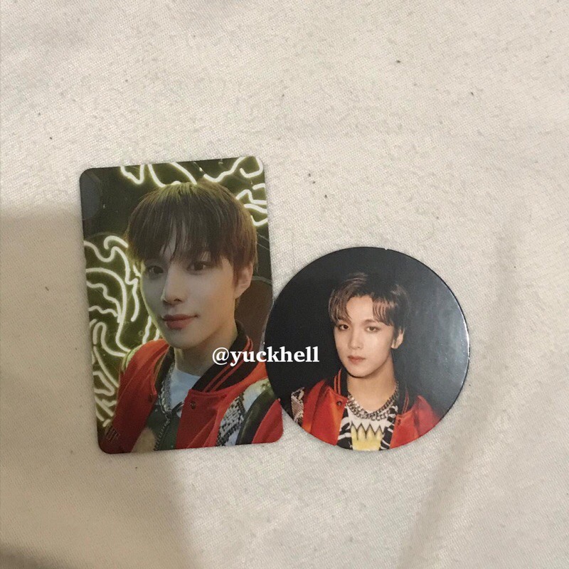 PHOTOCARD JUNGWOO T VER & CC HAECHAN T VER