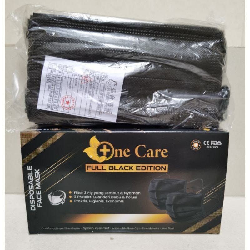 MASKER N_CARE 1 BOX (50PCS)/ MASKER EARLOOP 3PLY/ DISPODABLE FACE MASK