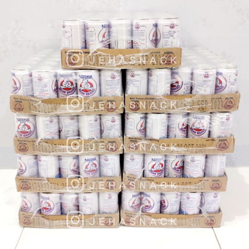 [ SUSU STERIL ] Bear Brand 189gr ( 1 Karton / 1 Dus isi 30pcs )