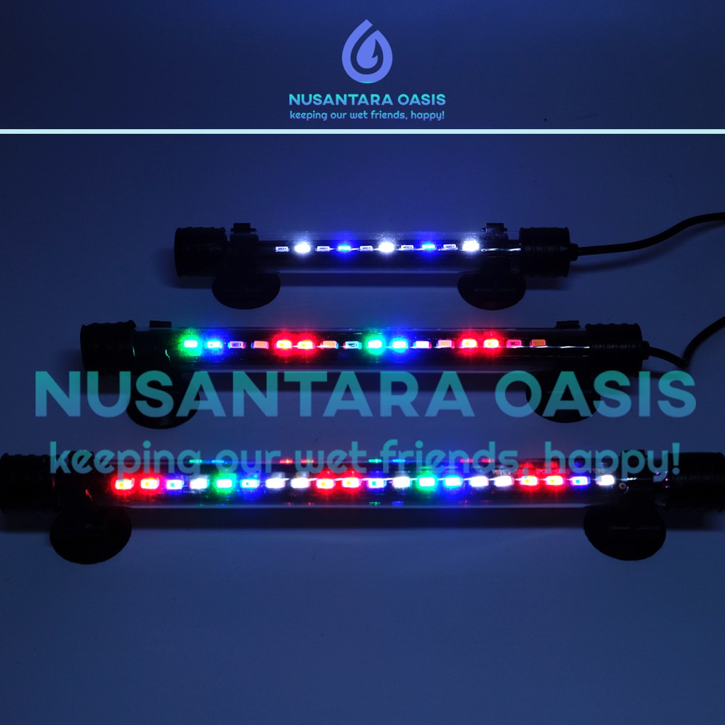 LAMPU LED AQUARIUM KIYOSAKI KLC 250 AQUASCAPE 7 WATT 3 IN 1