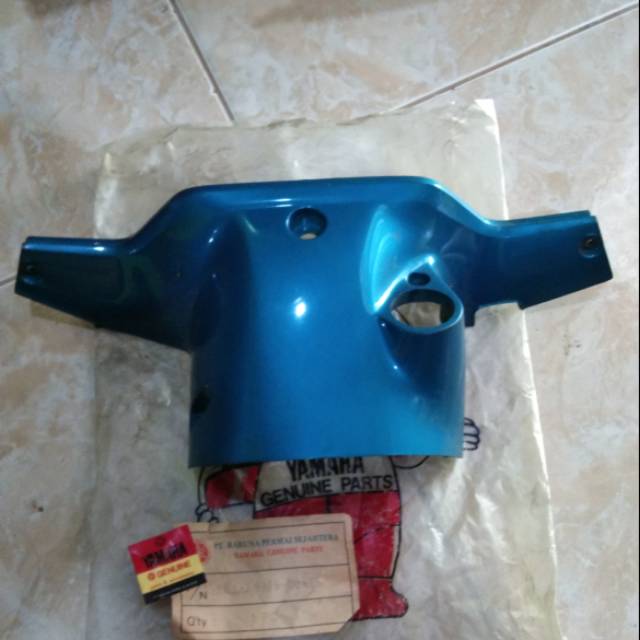 Batok kepala belakang yamaha v80 ex biru original