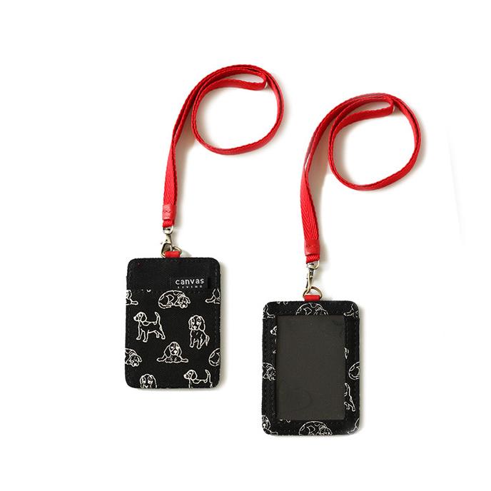 

BAYAR COD ID Lanyard Billy Black Canvas Living BOOM SALE Kode 254