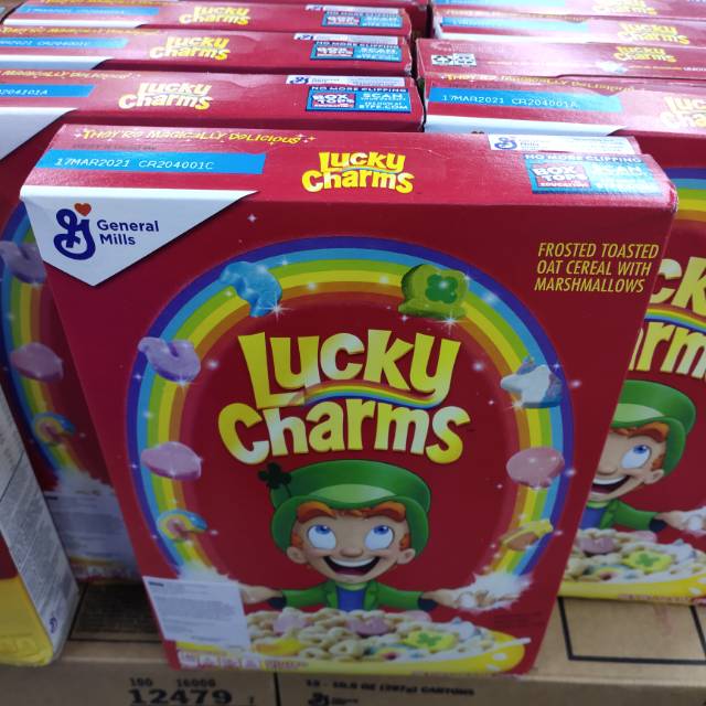 

Lucky charms frosted toested oat cereal with marshmallows 297gr