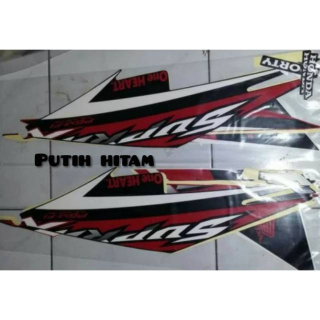 Striping-lis-sticker supra x 125 fi 2016