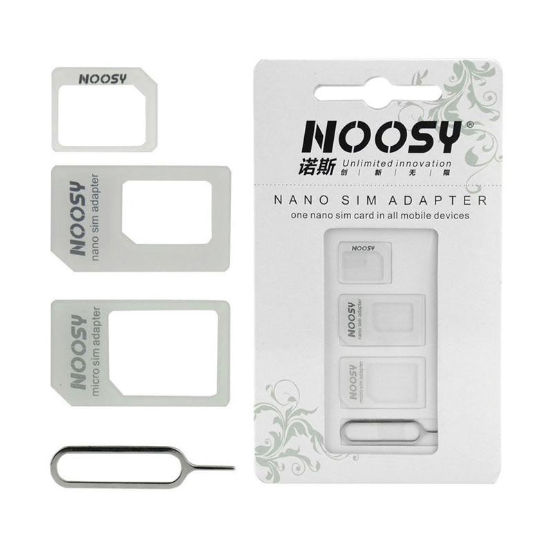 SIM EJECTOR / JARUM PEMBUKA SIM CARD / TUSUKAN SIM / PIN KEY Nossy Adaptor Simcard 3in1 Pin Injektor