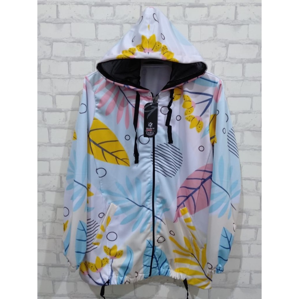 JAKET SEPEDA WANITA / JAKET PRINTING BAHAN LOTTO ELPANA