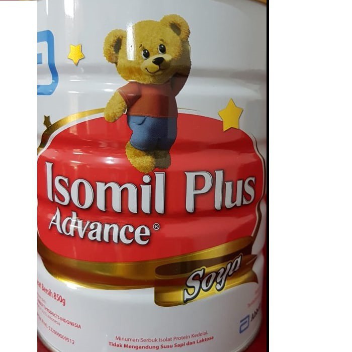 Isomil Plus Advance Soya 2 usia 1-10th 850 gr Packing Dus Buble