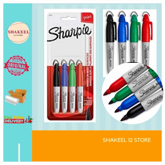 

Spesial Sharpie Mini Fine Basic Color 4 Set Hot Sale
