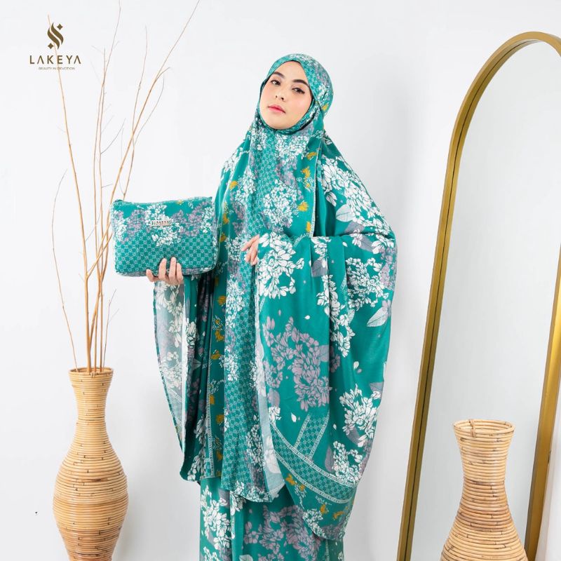 MUKENA LAKEYA PREMIUM ALLOVER LAMIRA SERIES ALLSIZE