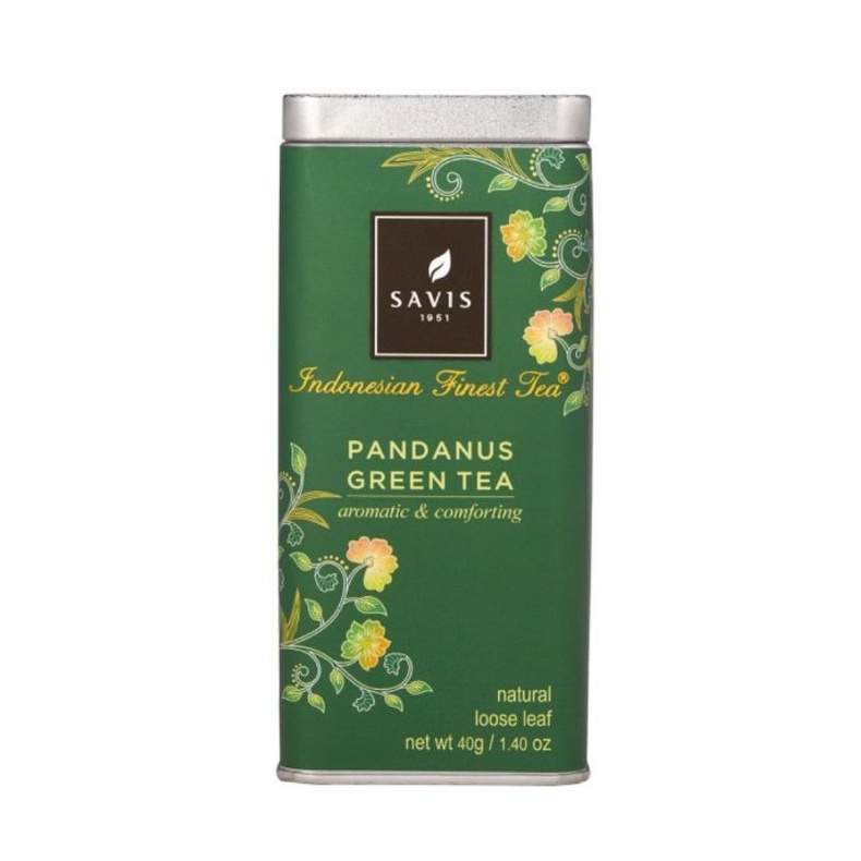 

Savis tea pandarus green tea natural loose 40 gr