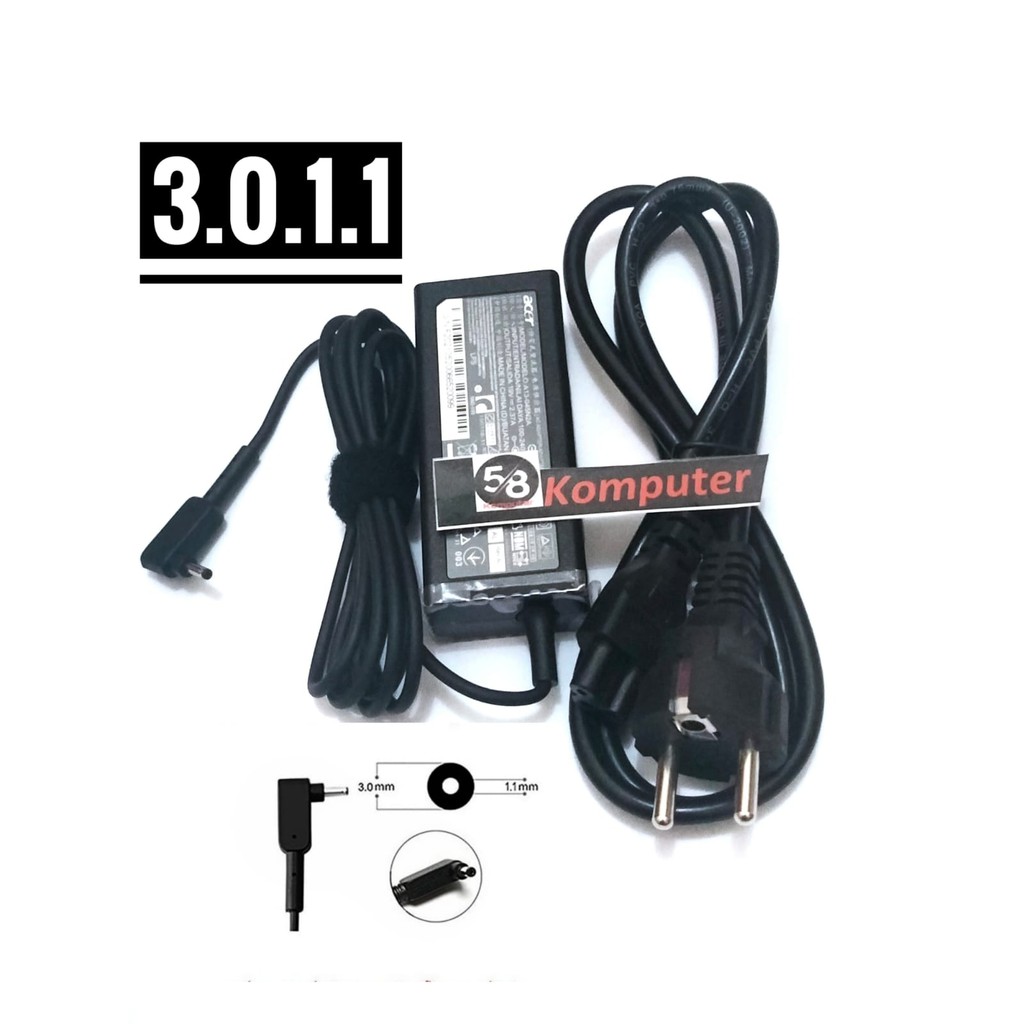 Charger laptop Acer Spin 3 SP315-51 Spin 5 SP513-51 SF514-51 Swift 1 SF114-31 Swift 3 SF314-51 19V 2.37A 45W