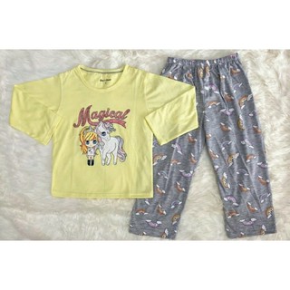  Baju  piyama tidur  anak Ginas secret  F003 kuning Shopee 