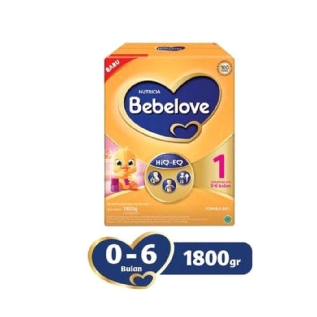BEBELOVE 1 DAN BEBELOVE 2 1800 GR