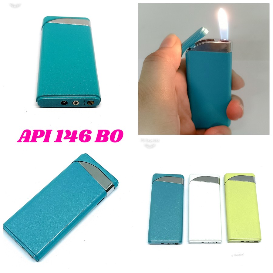 Bayar Ditempat - Korek Api Bara Mancis Korek Api POLOS 146 BO Lighter - Hight Quality - Korek Api Ex