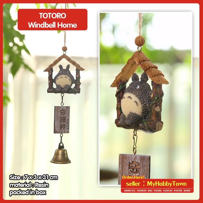Lonceng Angin Windbell Wind Chime Furin Tonari no Totoro