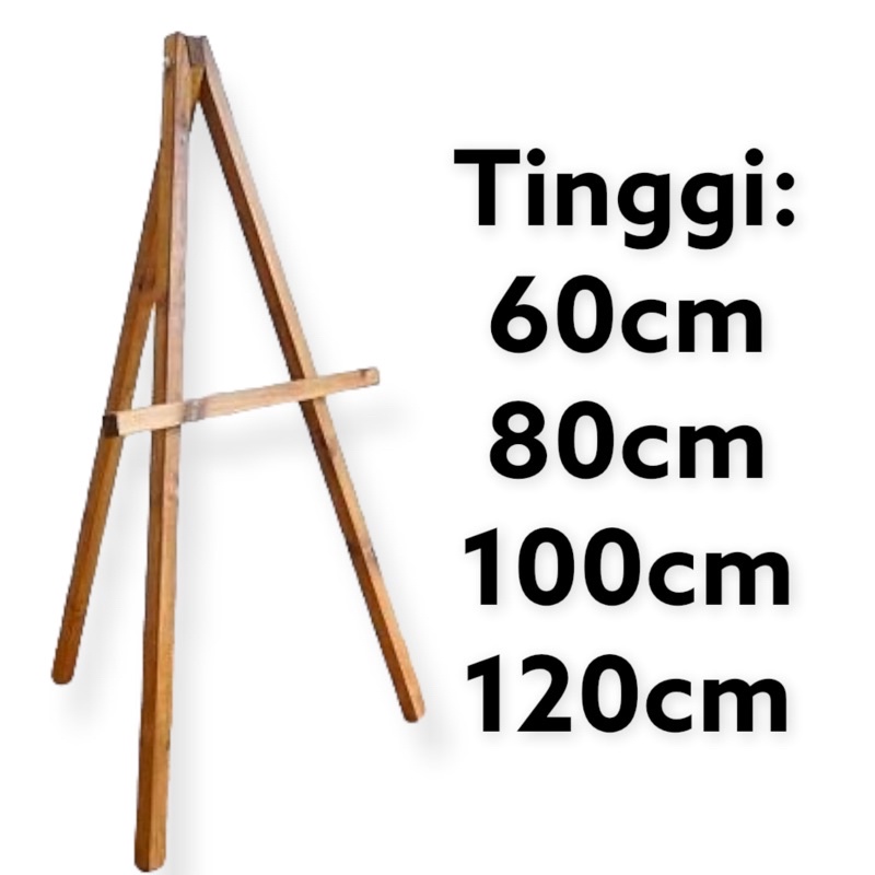 

easel besar cocok untuk kanvas lukis media lukis kanvas lukis paint by number cat acrylic dan oil untuk lukisan lukis canvas lukis