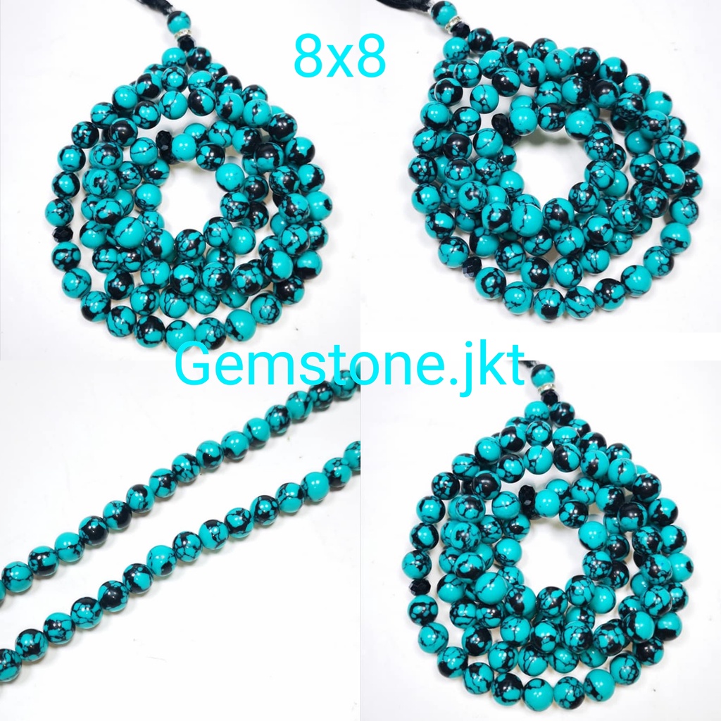 Natural Tasbih 99 Pirus Persia  HIGH QUALITY