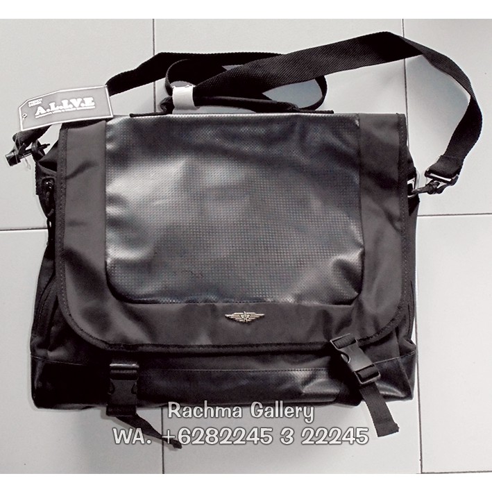 Tas Cowok Mathieu ALIVE A.L.I.V.E Sophie Martin Paris Ready Stock,Diskon 50% Tas Pria Tas Selempang 